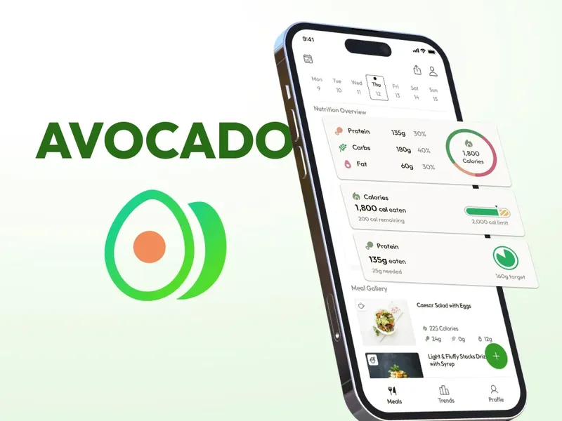Avocado AI Calorie tracking app